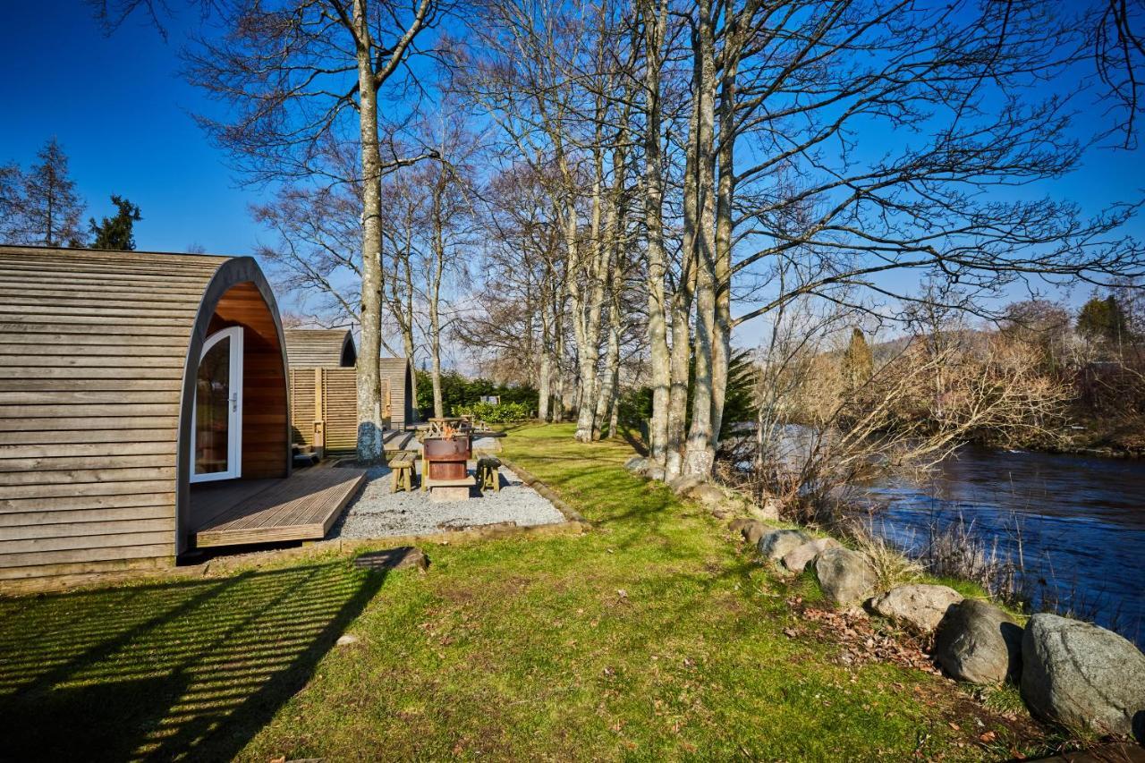 Braidhaugh Holiday Lodge And Glamping Park Crieff Exterior foto