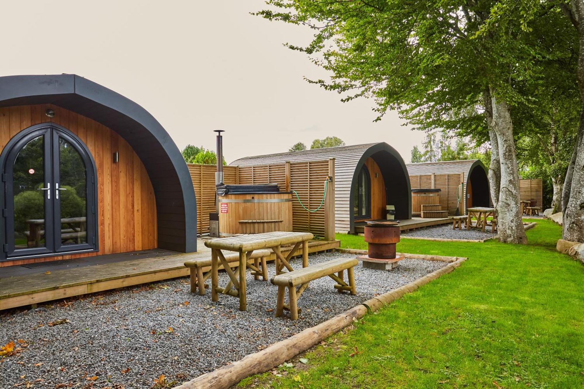 Braidhaugh Holiday Lodge And Glamping Park Crieff Exterior foto